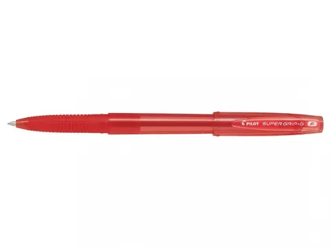 PILOT DŁUGOPIS OLEJOWY SUPER GRIP G CUP CZERWONY ZE SKUWKĄ