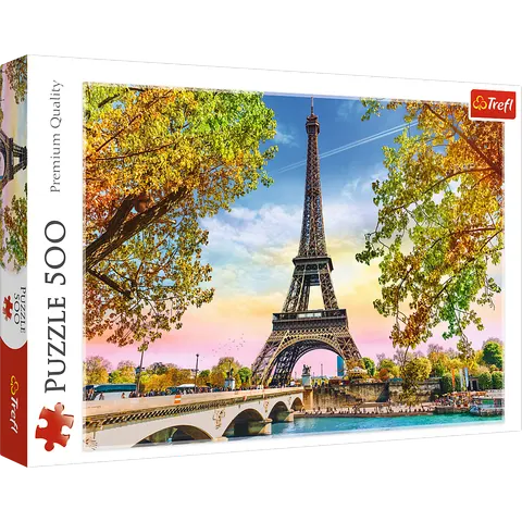 PUZZLE 500 ELEMENTÓW PARYŻ TREFL