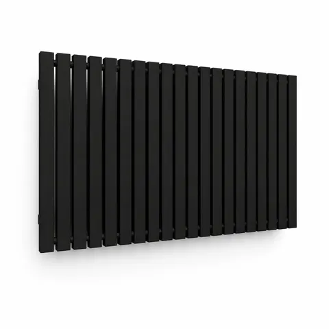 niski grzejnik pokojowy TRP 60 x 99 dekoracyjny czarny soft