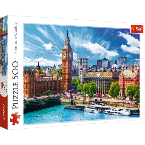 PUZZLE 500 ELEMENTÓW SŁONECZNY LONDYN TREFL