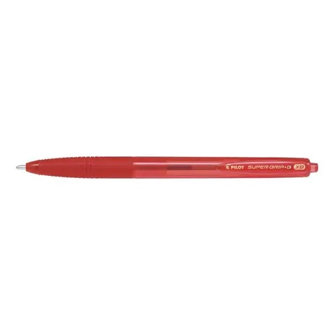 DŁUGOPIS PILOT SUPER GRIP G AUTOMATYCZNY XB CZERWONY