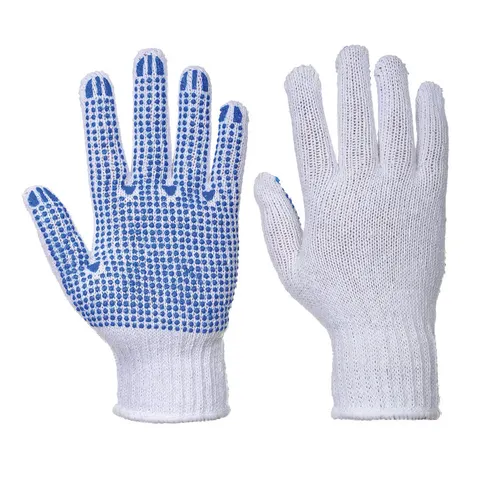 Portwest A111 Rękawica nakrapiana Classic Polka biało-niebieski