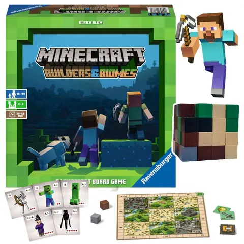 Minecraft gra planszowa dla dzieci Ravensburger