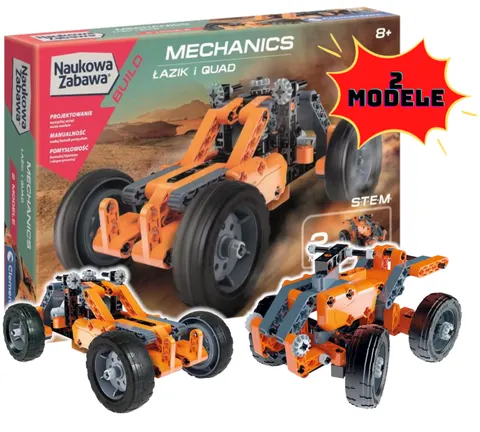 Zabawka Clementoni Laboratorium Mechaniki Łazik i Quad