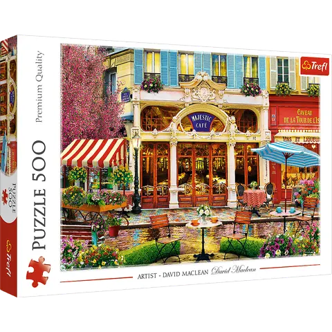 PUZZLE 500 ELEMENTÓW KAWIARENKA TREFL