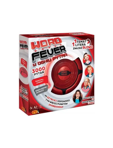 Word Fever - W Ogniu Pytań - eletroniczna gra - EPEE