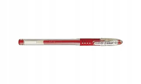 DŁUGOPIS ŻELOWY PILOT G-1 GRIP BLGP-G1-5 CZERWONY