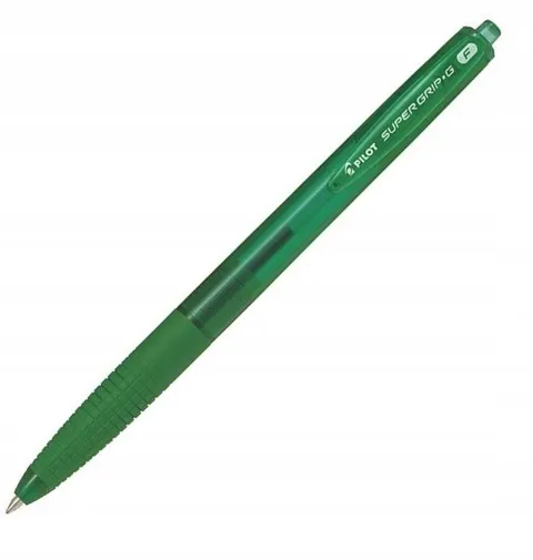 PILOT DŁUGOPIS OLEJOWY SUPER GRIP G AUTOMATYCZNY ZIELONY