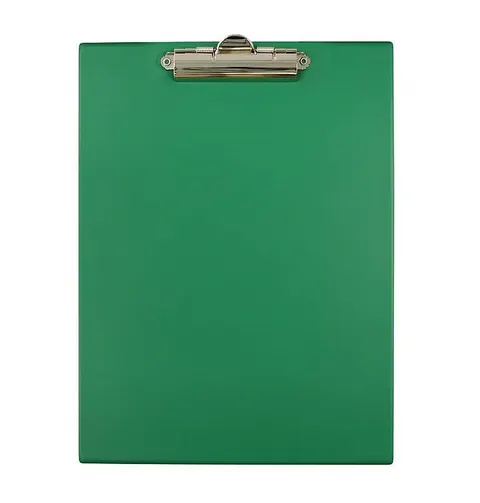 Deska podkładka z klipsem zielona A4 Clipboard