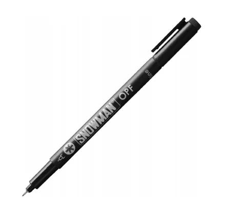 Foliopis F czarny Snowman