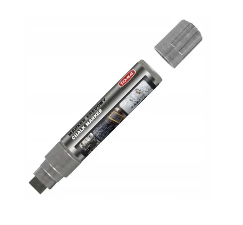 TOMA MARKER KREDOWY SREBRNY 15x8MM