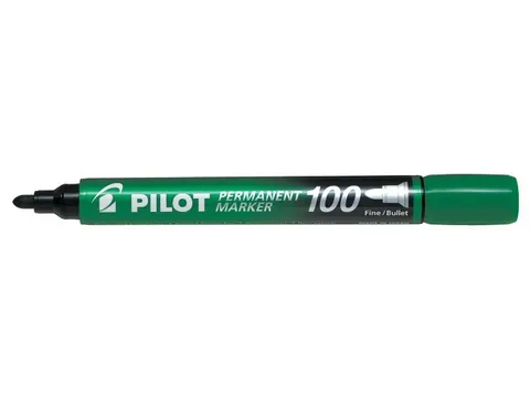 Marker permanentny Pilot zielony okrągły SCA-100