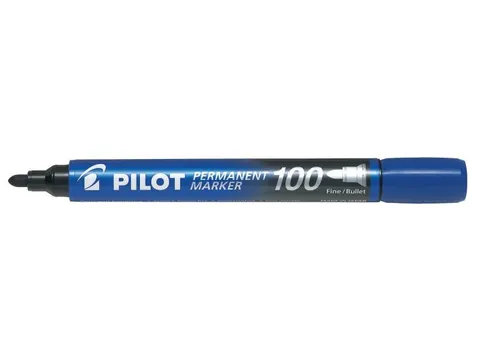 Marker permanentny Pilot niebieski okrągły SCA-100