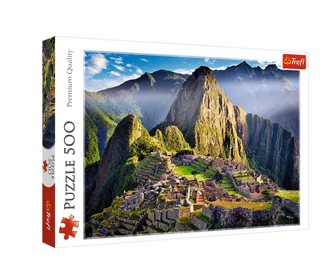 PUZZLE 500 ELEMENTÓW ZABYTKOWE SANKTUARIUM MACHU PICCHU TREFL