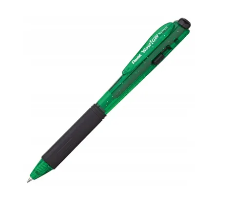 PENTEL DŁUGOPIS ŻELOWY K-437 WOW ZIELONY