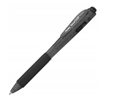 PENTEL DŁUGOPIS ŻELOWY BK-437 WOW czarny