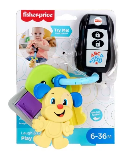 Fisher-Price Podróżne Kluczyki. Ucz się i śmiej!