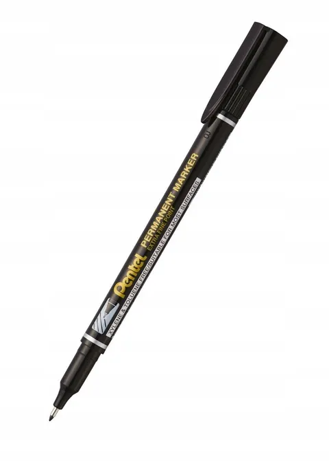 Marker foliopis/do CD 0,6-1,0mm F okrągły PENTEL NF450 czarny /NF450-A/