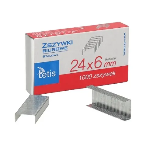 TETIS ZSZYWKI 24x6mm 1000 szt.