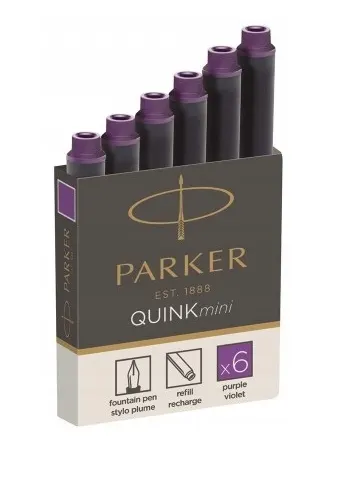 PARKER NABOJE FIOLET MINI A"6