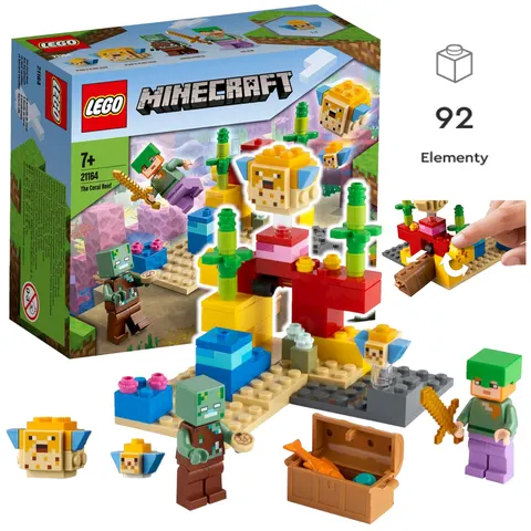 LEGO MINECRAFT - RAFA KORALOWA 21164