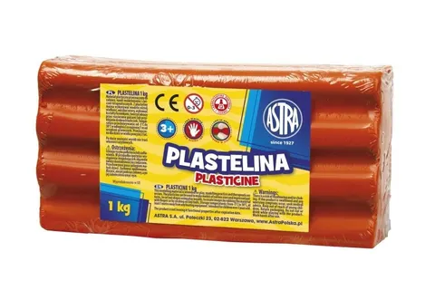 Plastelina ASTRA 1kg czerwona