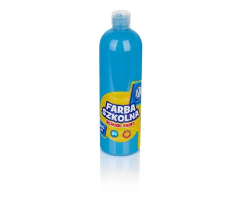 FARBA SZKOLNA ASTRA 500ML NIEBIESKA