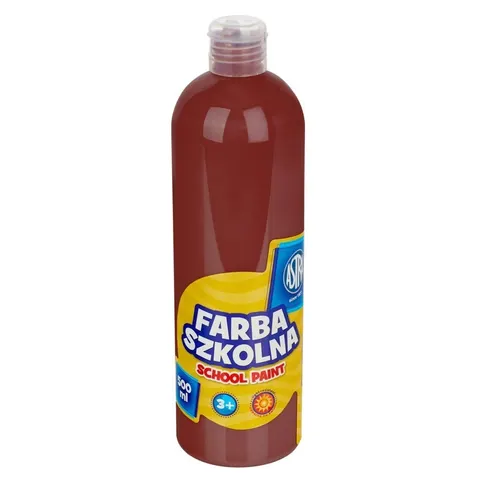 FARBA SZKOLNA ASTRA 500ML BRĄZOWA