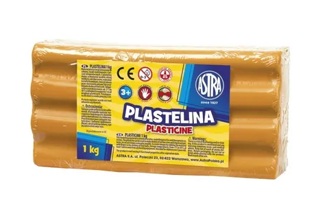 Plastelina 1 kg, pomarańczowa