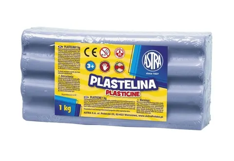 PLASTELINA ASTRA 1 KG BŁEKITNA