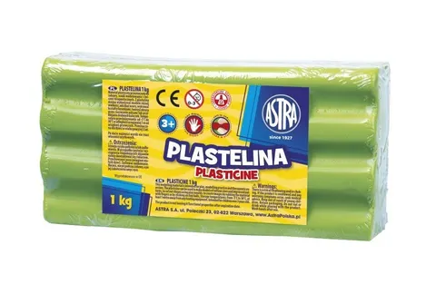 PLASTELINA ASTRA 1 KG SELEDYNOWA