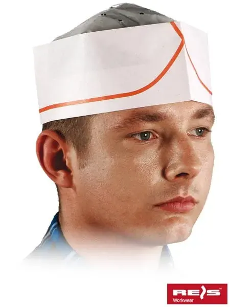 Czapka kucharska papierowa furażerka CZPAP (100 szt.)