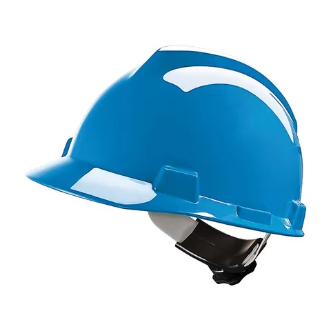 Hełm ochronny MSA V-GARD tworzywo HDPE niebieski