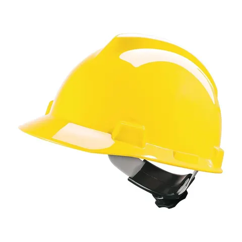 Hełm ochronny MSA V-GARD tworzywo HDPE żółty
