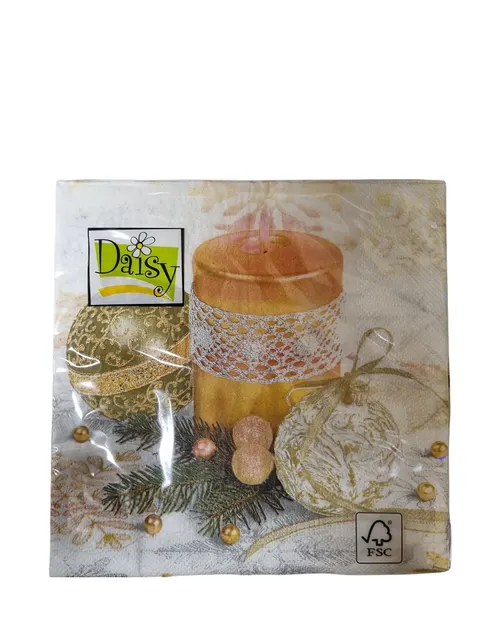 SERWETKI ŚWIĄTECZNE DAISY GWIAZDKA 018301