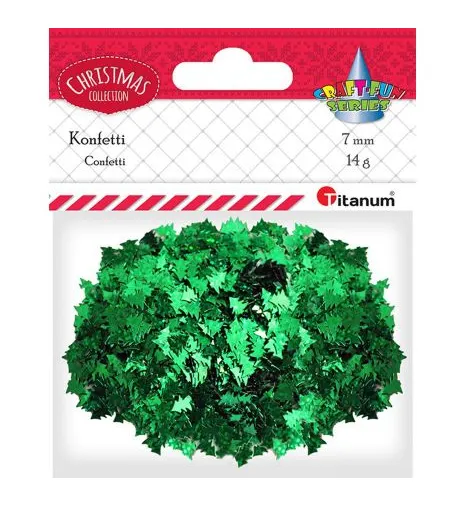 KONFETTI CHOINKI 14G - DEKORACJE ŚWIĄTECZNE - BOŻE NARODZENIE