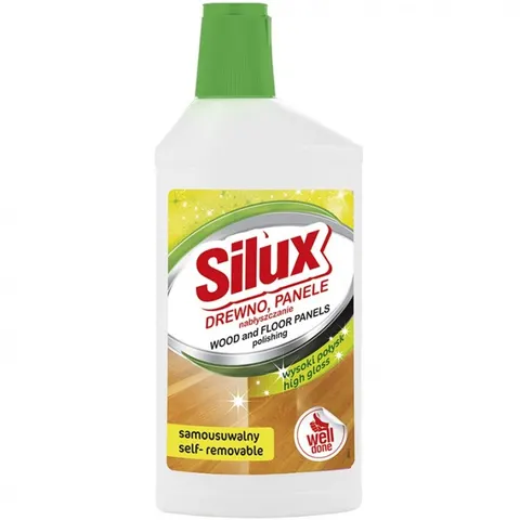 SILUX Płyn do nabłyszczania DREWNO, PANELE, 500 ml