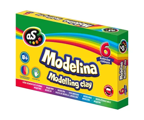 MODELINA 6 KOLORÓW AS