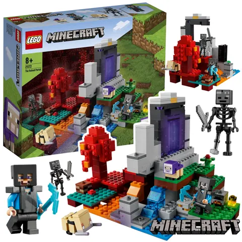 LEGO Minecraft 21172 - Zniszczony portal