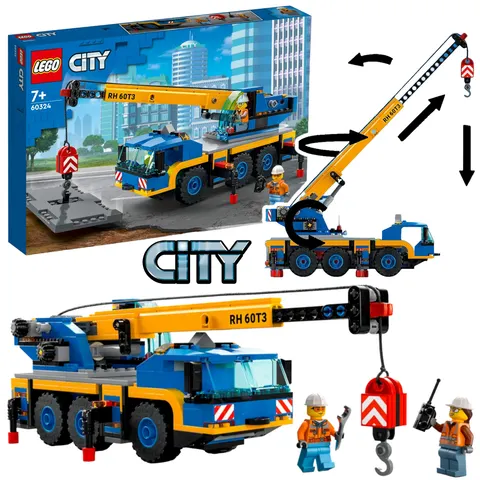 LEGO CITY 60324 - Żuraw samochodowy