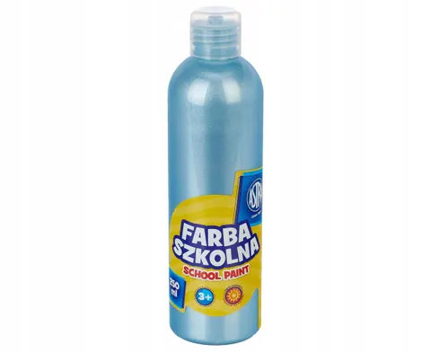 Farba szkolna niebieska perłowa 250 ml Astra