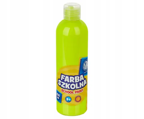 Farba szkolna żółta fluorescencyjna cytrynowa 250 ml Astra