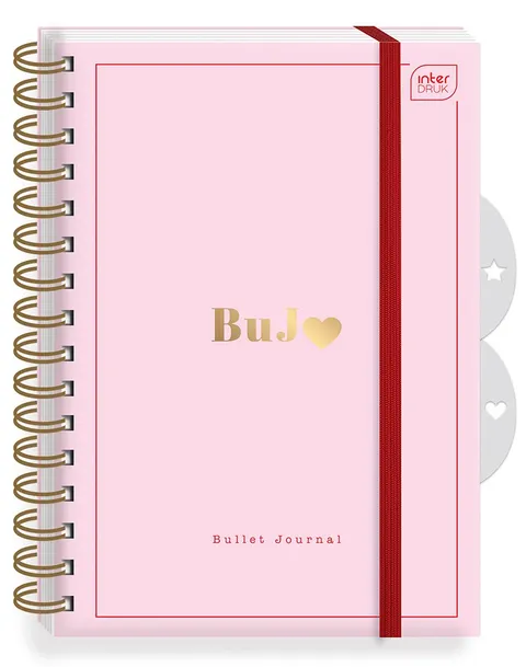 Organizer na spirali BULLET JOURNAL A5/244 HEART