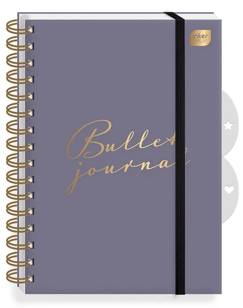 Organizer na spirali BULLET JOURNAL A5/244 PLUM