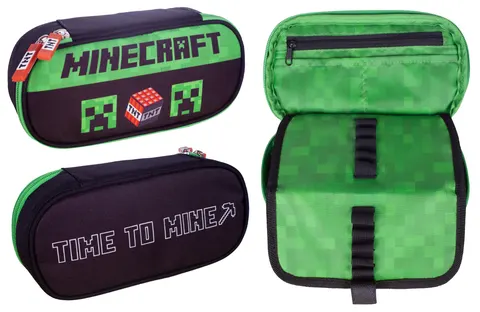 Saszetka-piórnik MINECRAFT TIME TO MINE, AC5 2022 Astra