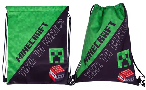 Worek na obuwie MINECRAFT TIME TO MINE 2022