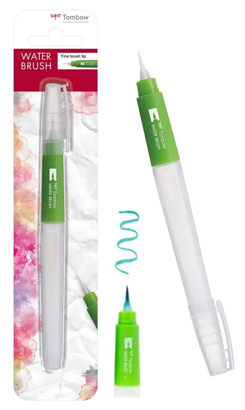 Pędzel na wodę water brush cienka końcówka - Tombow