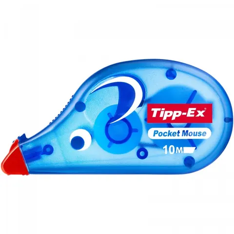 Korektor myszka w taśmie BIC 10m Tipp-Ex Pocket Mouse 10mx4,2mm