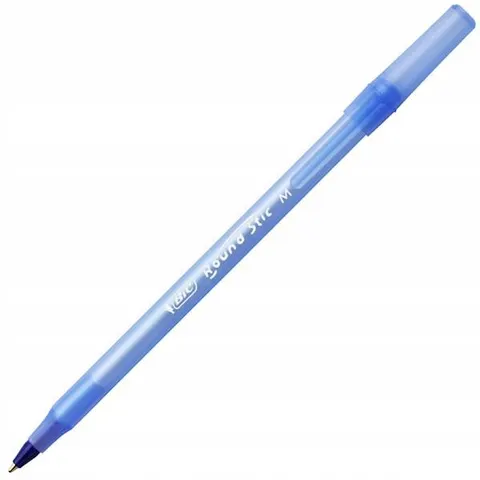 Długopis BIC Round M niebieski 1mm jednorazowy