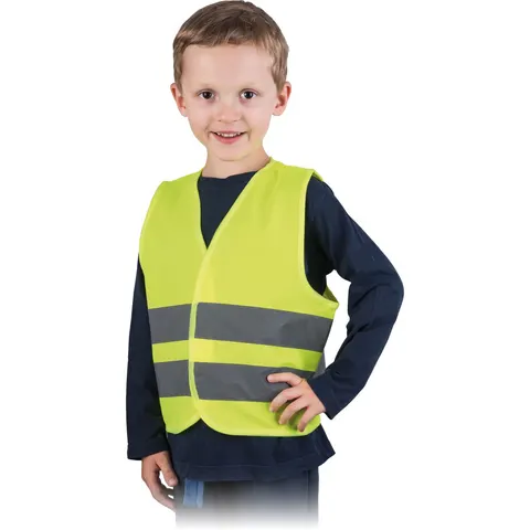 Kamizelka ostrzegawcza dla d KOS-KINDER Y żółty M